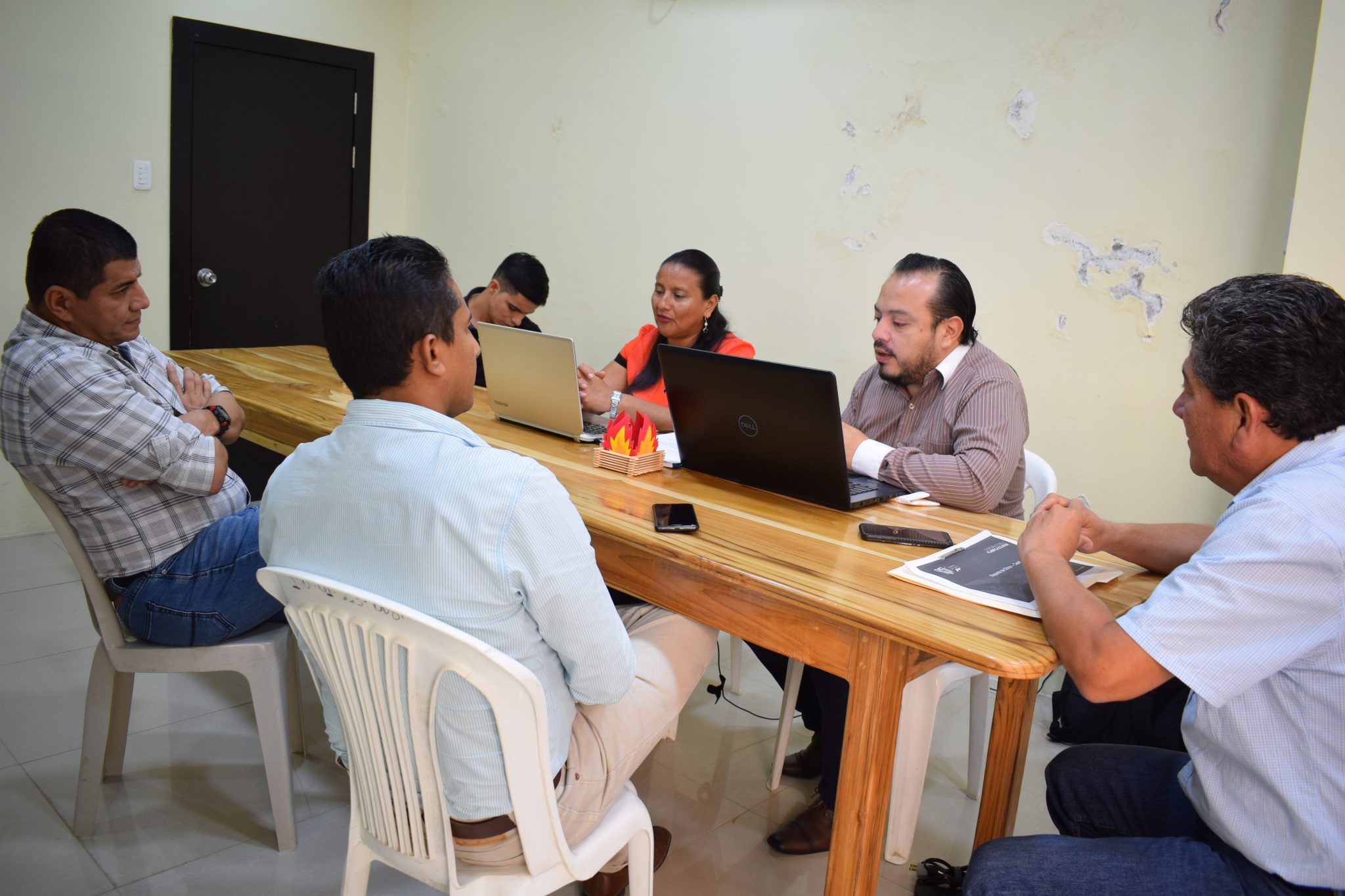 Visita en territorio