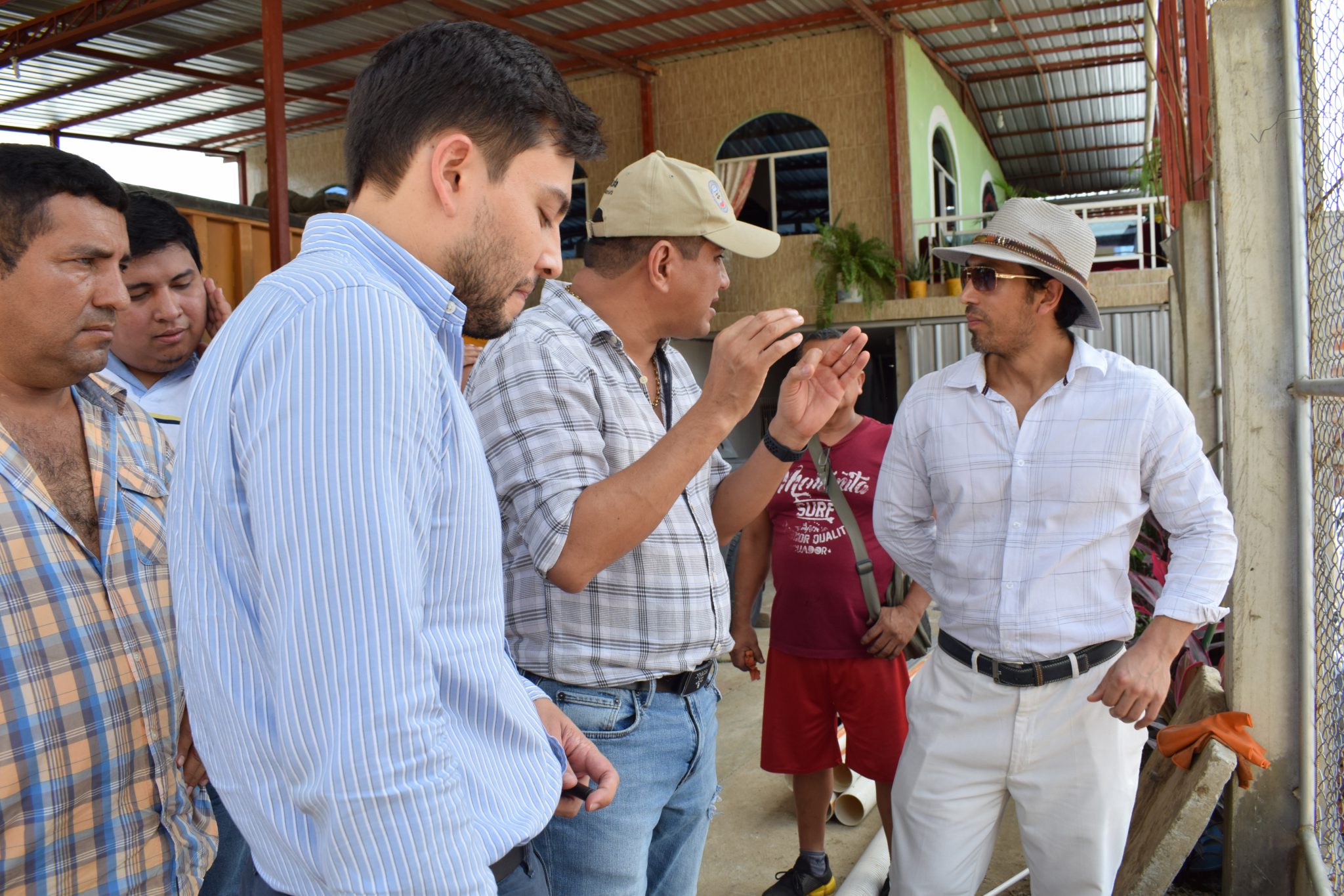 Reunión de Trabajo en la Gobernación de Manabí